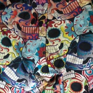 Black milk day of the dead leggings